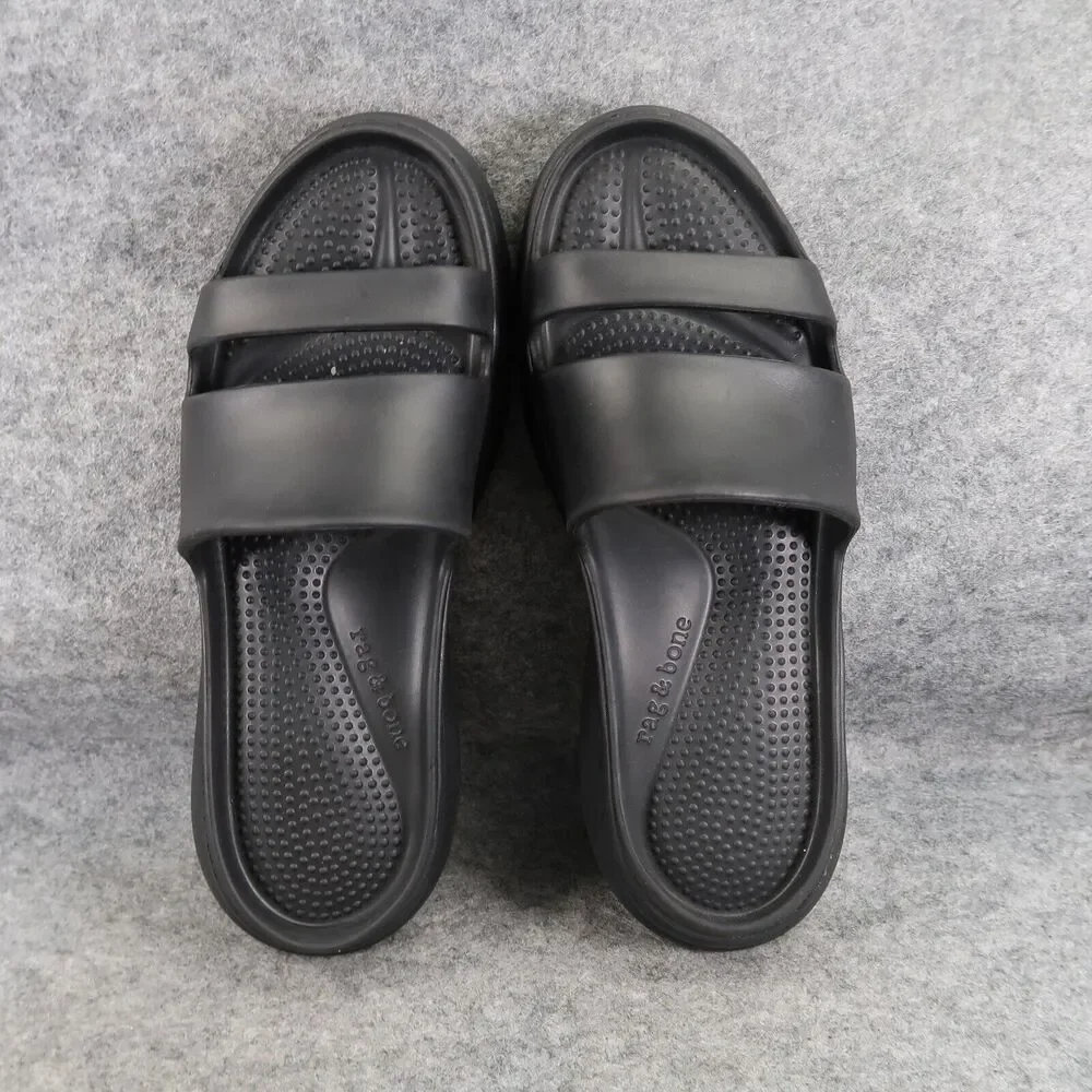 Rag & Bone Shoes Womens 39 Sandal Slide Chunky Platform Brixley Double Strap EVA